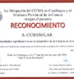 Otorgan Reconocimiento a CUBASOLAR Cienfuegos