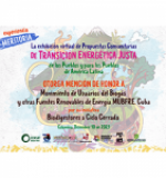 Premio al Movimiento de Usuarios del Biogás en Cuba